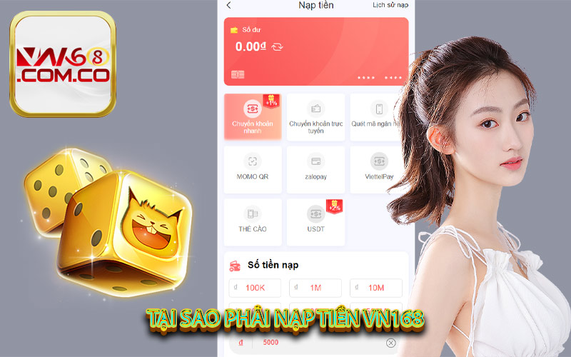 nạp tiền vn168